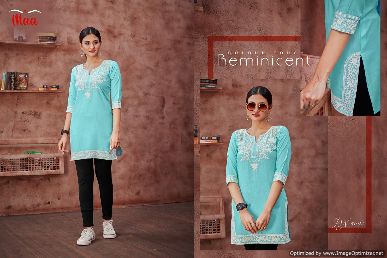 Maa Eric Fancy Daily Wear Short Kurti Latest Collection